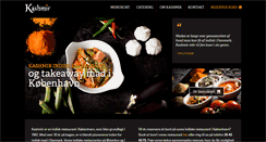 Desktop Screenshot of kashmir-restaurant.dk